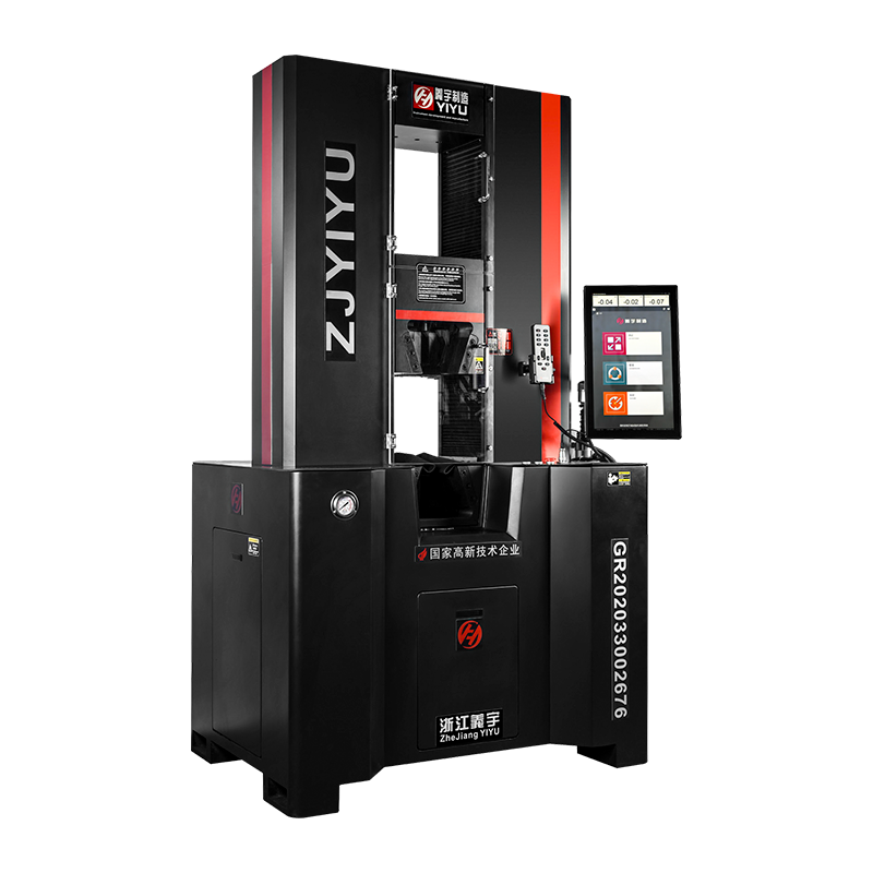 Macchina per prove su trefoli in acciaio servo elettroidraulico controllata da microcomputer serie GWY-SS