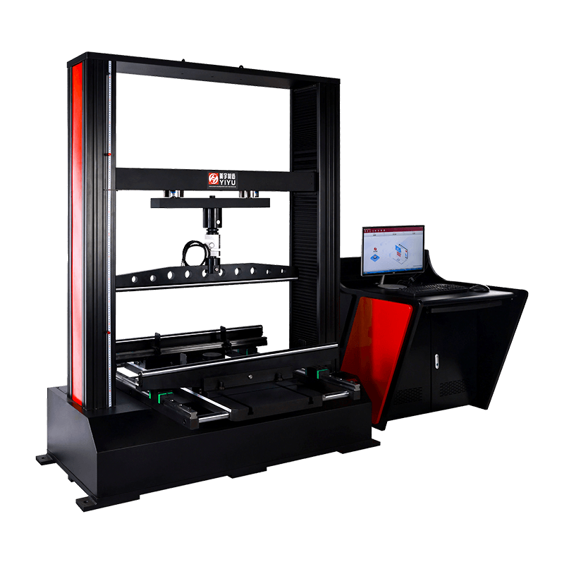 Macchina per prove di compressione e flessione multifunzionale controllata da microcomputer a doppia vite con porta a doppia colonna serie WDW