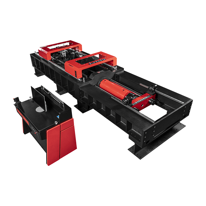 Macchina di prova universale servo elettroidraulica controllata da microprocessore (orizzontale)